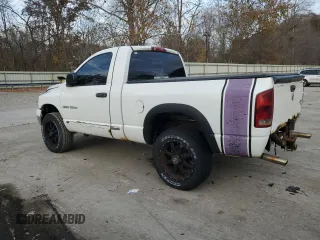 2006 Dodge 1500 SLT with VIN 1D7HU16N16J164298, listed as a Copart auction lot 76703694 with 153,463 mi miles and Salvage Title. Bid and sale history available at DreamBid. Image 2.