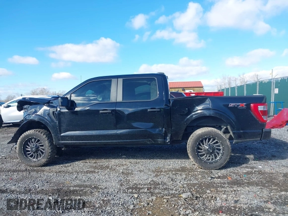 2023 Ford F-150 XL with VIN 1FTEW1EP8PFA77576, listed as a IAAI auction lot 40942745 with 29,653 mi miles. Bid and sale history available at carsss.com. Image 15.