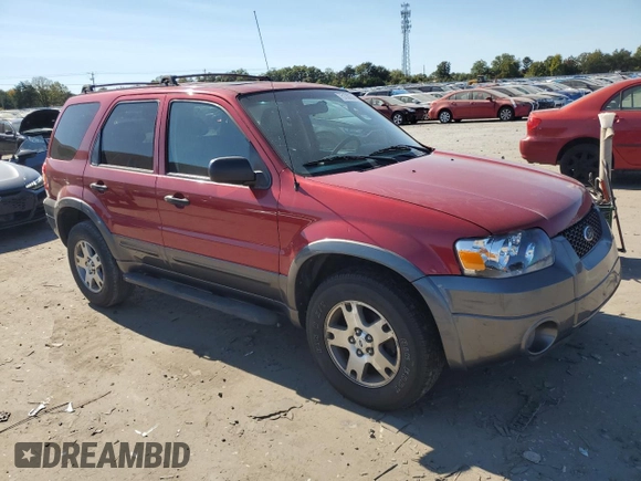 2005 Ford Escape XLT with VIN 1FMYU03185KA84202, listed as a Copart auction lot 75138074 with 147,142 mi miles and Clean Title. Bid and sale history available at carsss.com. Image 4.