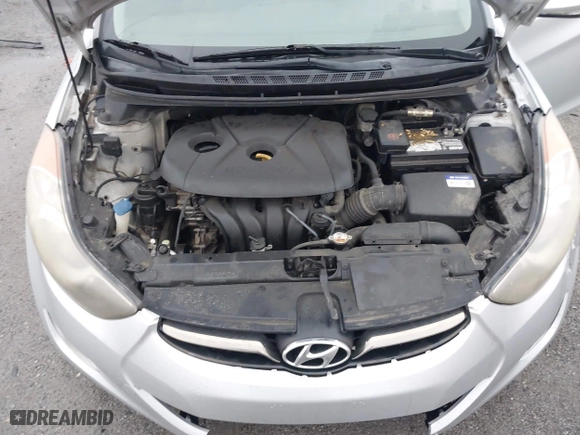2013 Hyundai Elantra GLS PZEV with VIN KMHDH4AE9DU499015, listed as a IAAI auction lot 41938352 with 243,771 mi miles. Bid and sale history available at carsss.com. Image 10.