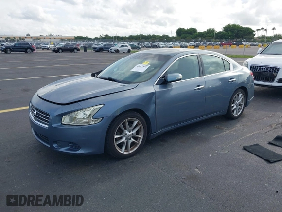 2011 Nissan Maxima SV with VIN 1N4AA5AP0BC822802, listed as a IAAI auction lot 42481898 with 158,527 mi miles and . Bid and sale history available at DreamBid. Image 2.