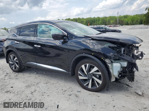 2024 Nissan Murano SL z VIN 5N1AZ2CJXRC102097, wystawiony jako Copart lot #53979805 z przebiegiem 24 243 mil mil oraz Szkoda całkowita • Salvage title. Historia ofert i sprzedaży dostępna na DreamBid. Obrazek 4.
