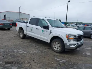 2021 Ford F-150 XL z VIN 1FTFW1E54MKD60868, wystawiony jako IAAI lot #42291237 z przebiegiem 117 610 mil mil oraz . Historia ofert i sprzedaży dostępna na DreamBid. Obrazek 1.