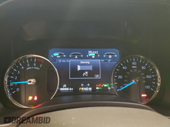 2019 Ford Expedition Limited with VIN 1FMJU2AT4KEA70440, listed as a Copart auction lot 46541605 with 93,302 mi miles and Non Repairable. Bid and sale history available at carsss.com. Image 9.