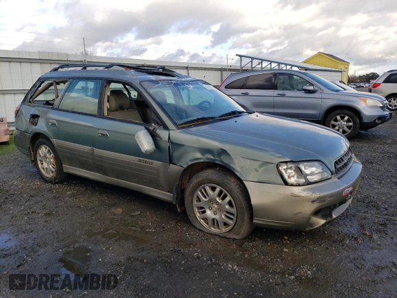 2004 Subaru Legacy Outback Limited with VIN 4S3BH686846634849, listed as a Copart auction lot 86385494 with 146,339 mi miles and Salvage title. Bid and sale history available at DreamBid. Image 4.