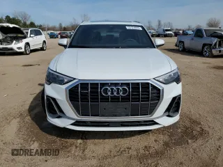 2021 Audi Q3 S line Premium with VIN WA1DECF32M1040693, listed as a Copart auction lot 53124635 with 11,191 mi miles and Salvage Title. Bid and sale history available at DreamBid. Image 5.
