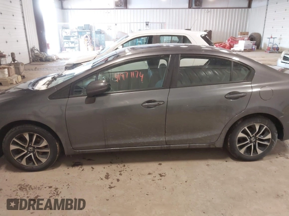 2014 Honda Civic Sedan EX with VIN 2HGFB2F82EH517298, listed as a IAAI auction lot 41971174 with 131,451 mi miles. Bid and sale history available at carsss.com. Image 15.