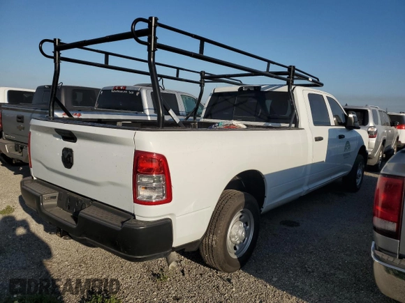 2023 Ram 2500 Tradesman with VIN 3C6UR4HJ6PG609800, listed as a Copart auction lot 74790674 with 8,111 mi miles and Non Repairable. Bid and sale history available at carsss.com. Image 3.