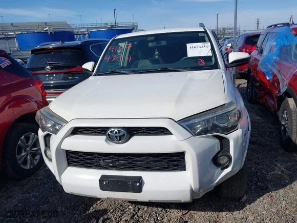 2014 Toyota 4Runner Limited with VIN JTEBU5JR1E5201256, listed as a IAAI auction lot 41674334 with 236,059 mi miles. Bid and sale history available at carsss.com. Image 13.