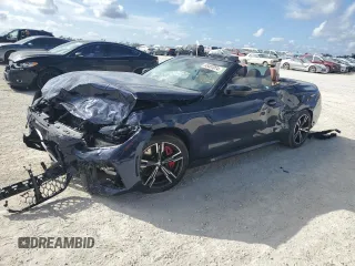 2023 BMW 4 Series M440i with VIN WBA53AT03PCL15153, listed as a Copart auction lot 47616645 with Not Provided miles and Salvage Title. Bid and sale history available at DreamBid. Image 1.