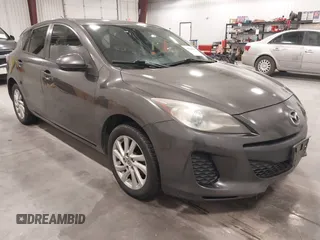 2012 Mazda 3 i Grand Touring with VIN JM1BL1M88C1654474, listed as a IAAI auction lot 41944599 with 174,107 mi miles and . Bid and sale history available at DreamBid. Image 1.