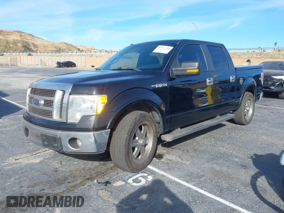 2009 Ford F-150 XL with VIN 1FTPW12V39FA57296, listed as a IAAI auction lot 41367291 with 1 mi miles. Bid and sale history available at carsss.com. Image 2.