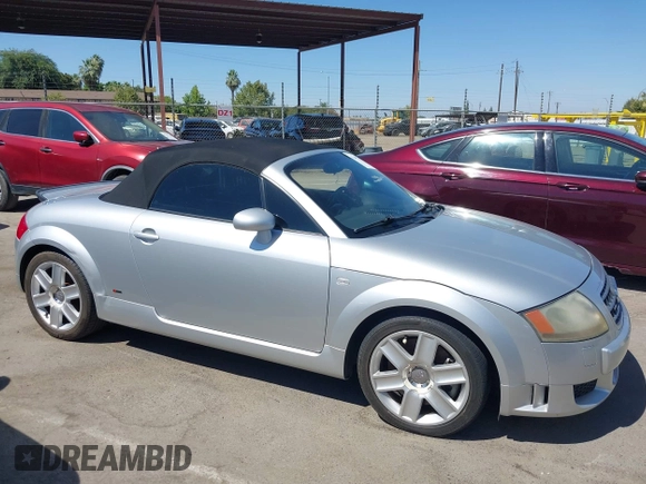 2005 Audi TT with VIN TRUUF28N551003303, listed as a IAAI auction lot 42697103 with 179,087 mi miles and . Bid and sale history available at DreamBid. Image 13.