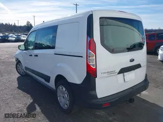 2020 Ford Transit Connect Van XL with VIN NM0LE7E27L1435983, listed as a IAAI auction lot 41492985 with 1 mi miles. Bid and sale history available at carsss.com. Image 3.