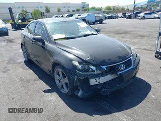 2013 Lexus IS 250 with VIN JTHBF5C20D5192044, listed as a IAAI auction lot 42328387 with 259,881 mi miles and . Bid and sale history available at DreamBid. Image 1.
