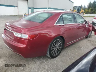 2017 Lincoln Continental Select with VIN 1LN6L9TK0H5608050, listed as a Copart auction lot 74311914 with 88,565 mi miles and Salvage Title. Bid and sale history available at carsss.com. Image 3.