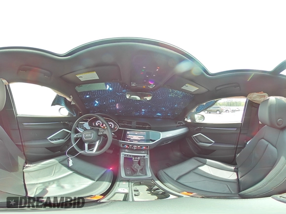 2022 Audi Q3 S line Premium Plus with VIN WA1EECF31N1080897, listed as a Copart auction lot 57252625 with 24,338 mi miles and Salvage title. Bid and sale history available at DreamBid. Image 15.