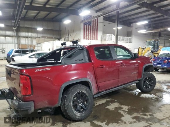 2021 Chevrolet Colorado 4WD ZR2 z VIN 1GCGTEEN1M1112569, wystawiony jako Copart lot #45168895 z przebiegiem 70 775 mil mil oraz Szkoda całkowita • Salvage title. Historia ofert i sprzedaży dostępna na DreamBid. Obrazek 3.