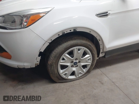 2015 Ford Escape S with VIN 1FMCU0F71FUA79522, listed as a IAAI auction lot 41809478 with 114,336 mi miles. Bid and sale history available at carsss.com. Image 6.