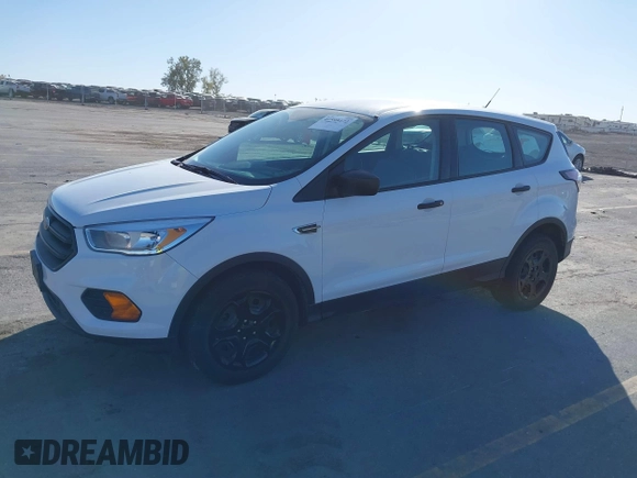 2017 Ford Escape S with VIN 1FMCU0F70HUC04674, listed as a IAAI auction lot 40598472 with 125,198 mi miles. Bid and sale history available at carsss.com. Image 2.
