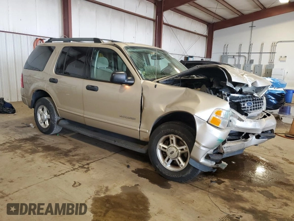 2005 Ford Explorer XLT with VIN 1FMZU73E35UA67439, listed as a Copart auction lot 60646405 with 182,153 mi miles and Salvage title. Bid and sale history available at DreamBid. Image 4.