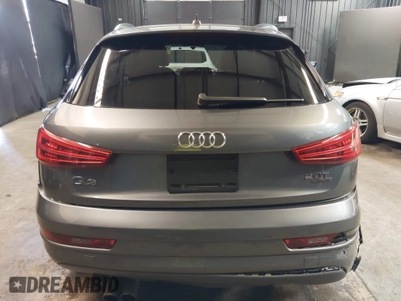 2017 Audi Q3 Premium with VIN WA1ECCFS2HR003006, listed as a IAAI auction lot 41947406 with 45,602 mi miles. Bid and sale history available at carsss.com. Image 17.