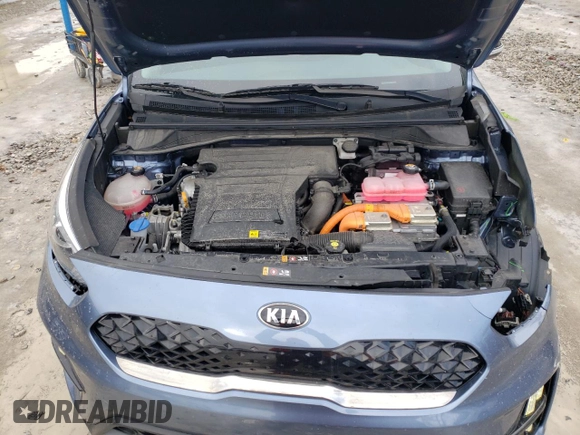 2020 Kia Niro EX Premium with VIN KNDCE3LC1L5433825, listed as a Copart auction lot 46509655 with 54,801 mi miles and Salvage Title. Bid and sale history available at carsss.com. Image 11.