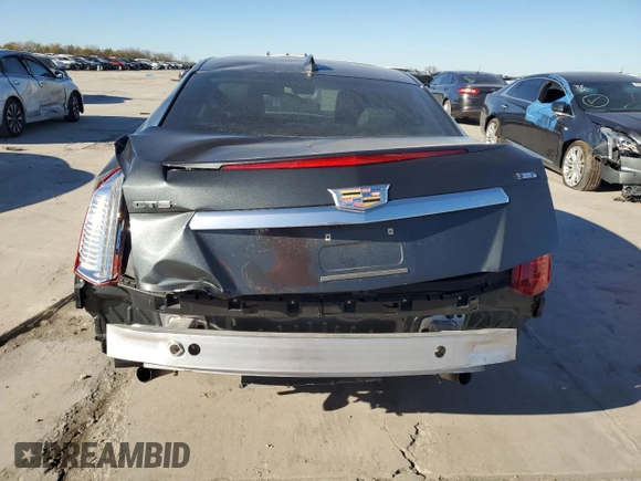 2017 Cadillac CTS Luxury RWD with VIN 1G6AR5SS9H0206423, listed as a Copart auction lot 81364124 with Not Provided miles and Salvage Title. Bid and sale history available at DreamBid. Image 6.
