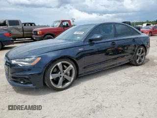 2014 Audi A6 Prestige with VIN WAUHGAFC4EN160914, listed as a Copart auction lot 60346835 with 125,675 mi miles and Salvage title. Bid and sale history available at DreamBid. Image 1.