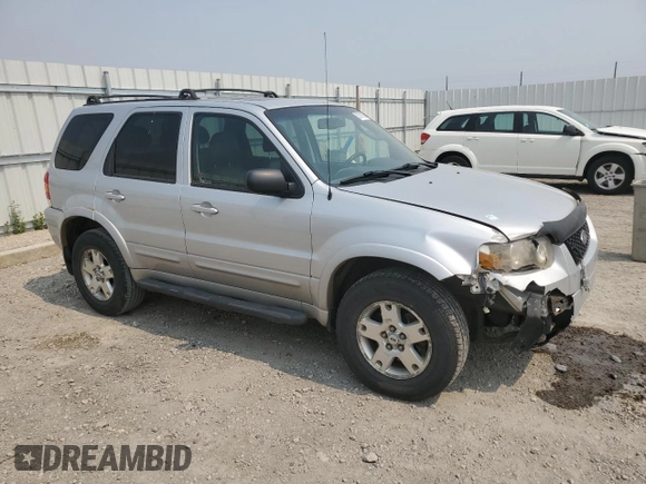 2007 Ford Escape Limited with VIN 1FMYU94167KA15448, listed as a Copart auction lot 57178795 with 301,759 mi miles and Salvage title. Bid and sale history available at DreamBid. Image 4.