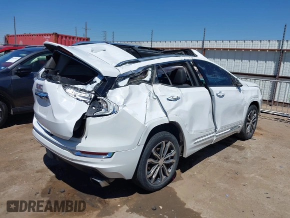 2019 GMC Terrain Denali with VIN 3GKALSEX0KL137091, listed as a IAAI auction lot 40136558 with 62,788 mi miles. Bid and sale history available at carsss.com. Image 4.