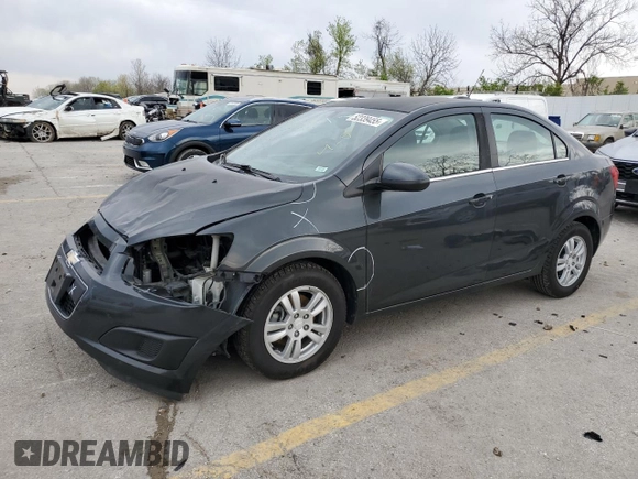 2015 Chevrolet Sonic LT with VIN 1G1JC5SH4F4212292, listed as a Copart auction lot 52339455 with 135,108 mi miles and Salvage Title. Bid and sale history available at DreamBid. Image 1.