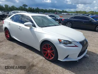 2015 Lexus IS 250 z VIN JTHCF1D28F5027728, wystawiony jako IAAI lot #42240807 z przebiegiem 89 854 mil mil oraz . Historia ofert i sprzedaży dostępna na DreamBid. Obrazek 1.