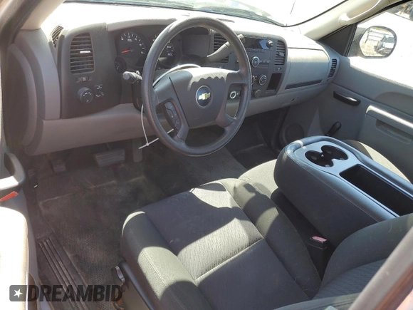 2011 Chevrolet Silverado 1500 Work Truck with VIN 1GCNCPEX7BZ261152, listed as a Copart auction lot 54665845 with Not Provided miles and Clean Title. Bid and sale history available at DreamBid. Image 8.