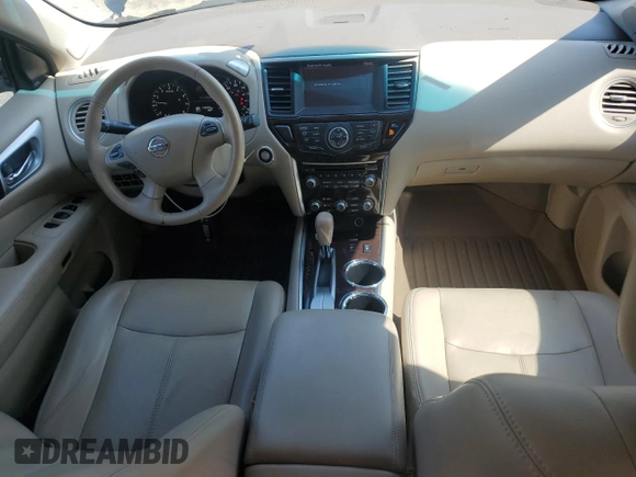 2015 Nissan Pathfinder S with VIN 5N1AR2MN9FC699014, listed as a Copart auction lot 64360664 with 146,005 mi miles and Salvage Title. Bid and sale history available at carsss.com. Image 8.