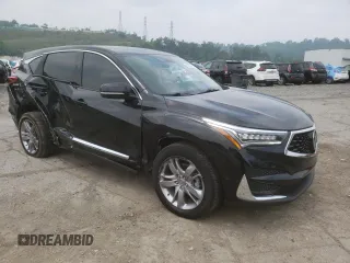 2021 Acura RDX w/Advance Package with VIN 5J8TC2H74ML044932, listed as a Copart auction lot 58003913 with 49,339 mi miles. Bid and sale history available at carsss.com. Image 4.