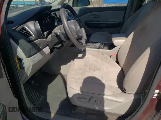 2015 Kia Sedona LX with VIN KNDMB5C12F6058887, listed as a Copart auction lot 49996485 with 146,381 mi miles and Salvage Title. Bid and sale history available at carsss.com. Image 7.