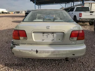 1997 Honda Civic EX with VIN 2HGEJ8647VH587457, listed as a Copart auction lot 75543774 with 199,690 mi miles and Clean Title. Bid and sale history available at carsss.com. Image 6.