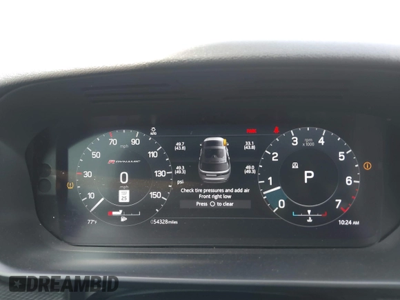 2021 Land Rover Discovery z VIN SALRT4RUXM2449829, wystawiony jako IAAI lot #42207245 z przebiegiem 54 328 mil mil oraz . Historia ofert i sprzedaży dostępna na DreamBid. Obrazek 7.