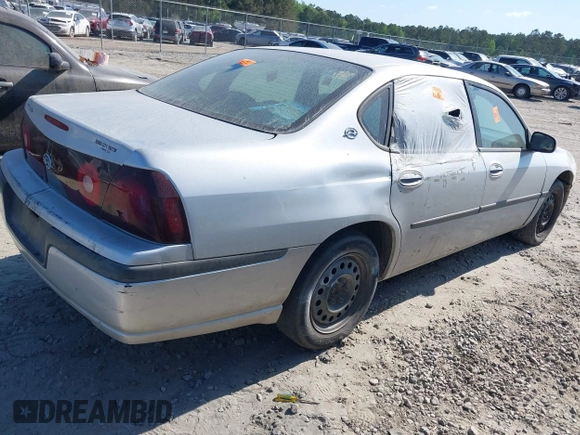 2004 Chevrolet Impala with VIN 2G1WF52E549173161, listed as a IAAI auction lot 42044407 with Not Provided miles. Bid and sale history available at carsss.com. Image 4.
