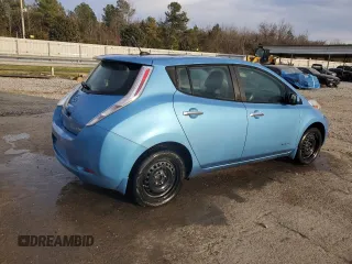 2014 Nissan LEAF SV с VIN 1N4AZ0CP0EC339288, выставлен на аукционе Copart как лот 46235695 с пробегом 85 463 миль миль и Списание • Salvage title. История ставок и продаж доступна на DreamBid. Изображение 3.
