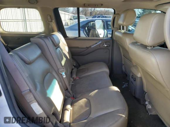 2008 Nissan Pathfinder LE with VIN 5N1BR18B48C639871, listed as a Copart auction lot 80293664 with 205,926 mi miles and Salvage Title. Bid and sale history available at carsss.com. Image 11.