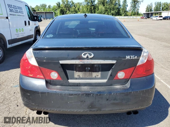 2007 Infiniti M x with VIN JNKAY01F87M456796, listed as a Copart auction lot 68259234 with Not Provided miles and Salvage Title. Bid and sale history available at DreamBid. Image 6.