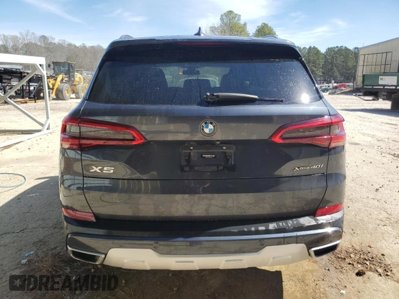 2020 BMW X5 xDrive40i with VIN 5UXCR6C03L9C05928, listed as a Copart auction lot 44262613 with 49,160 mi miles. Bid and sale history available at carsss.com. Image 6.
