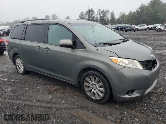 2011 Toyota Sienna LE with VIN 5TDJK3DC6BS017390, listed as a Copart auction lot 72918904 with 280,754 mi miles and Clean Title. Bid and sale history available at carsss.com. Image 4.