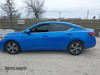 2021 Nissan Sentra SV with VIN 3N1AB8CV3MY235916, listed as a IAAI auction lot 41511614 with 73,079 mi miles and . Bid and sale history available at DreamBid. Image 14.