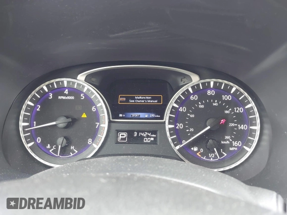 2020 Infiniti QX60 Luxe with VIN 5N1DL0MM2LC506031, listed as a IAAI auction lot 42701561 with 31,424 mi miles and . Bid and sale history available at DreamBid. Image 7.
