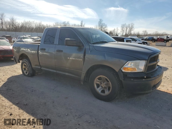 2012 Ram 1500 ST with VIN 1C6RD6FK5CS116592, listed as a Copart auction lot 87639065 with 191,985 mi miles and Clean title. Bid and sale history available at DreamBid. Image 4.