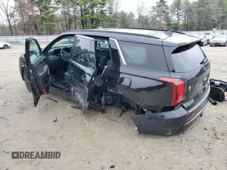 2025 Hyundai Palisade Calligraphy z VIN KM8R7DGE4SU877884, wystawiony jako Copart lot #53791625 z przebiegiem 2761 mil mil oraz Szkody całkowita. Historia ofert i sprzedaży dostępna na DreamBid. Obrazek 2.