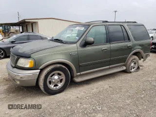 2000 Ford Expedition Eddie Bauer с VIN 1FMEU17L5YLB80873, выставлен на аукционе Copart как лот 51069805 с пробегом Не указан миль и Списание • Salvage title. История ставок и продаж доступна на DreamBid. Изображение 1.
